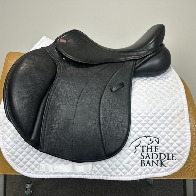 Image of 16.5 inch GFS Monarch Apex All Purpose High Wither S626 Black Adjustable