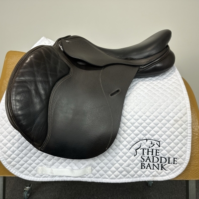 Image of 17 inch Cavaletti Collection Dual Flap Jump Brown Adjustable