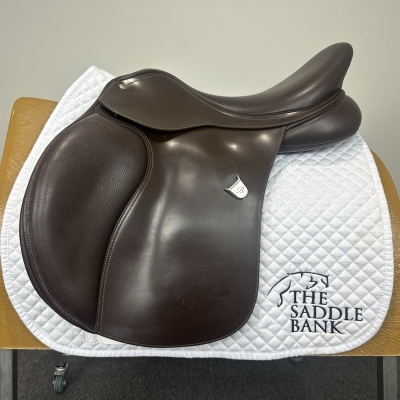 Image of 17 inch Bates All Purpose SC Square Cantle Heritage Brown Adjustable