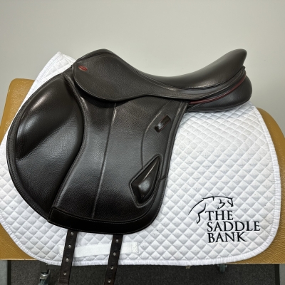 Image of 17.5 inch Kent and Masters Competition Series Monoflap XC Brown Adjustable