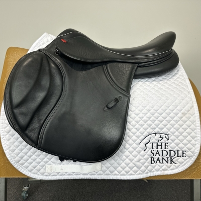 Image of 17.5 inch John Whitaker Overton Jump Black Adjustable