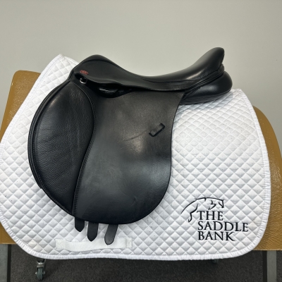 Image of 16 inch Kent and Masters Pony Club Long Leg MLL Black Adjustable