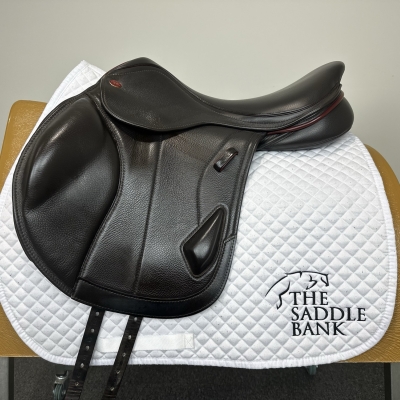 Image of 17.5 inch Kent and Masters Competition Series Monoflap XC Brown Adjustable