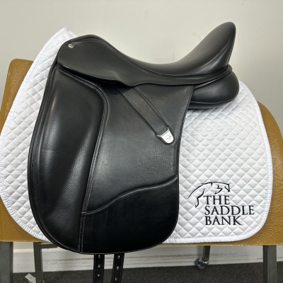Image of 17 inch Bates Dressage Opulence + Black Adjustable