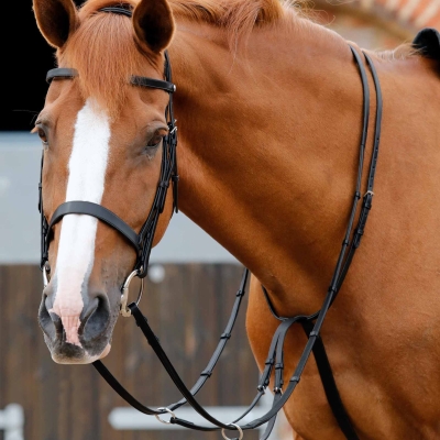 Image of Premier Equine Santadi Adjustable Running Martingale