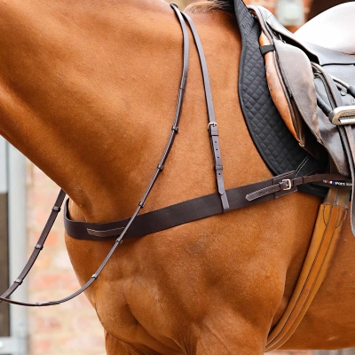 Image of Premier Equine Zimella Elastic Breastgirth