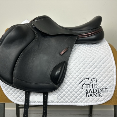 Image of 17.5 inch Loxley Foxhunter Monoflap Black Wide