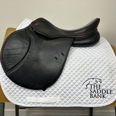 Image of 16.5 inch John Whitaker Barnsley Pony Black Adjustable