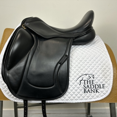 Image of 17.5 inch Chunky Monkey Galaxy Dressage Dual flap Black Wide