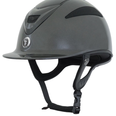 Image of Gatehouse Conquest MKII Riding Hat Black Metallic