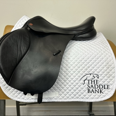Image of 16.5 inch Kent and Masters Pony Club Long Leg MLL Black Adjustable