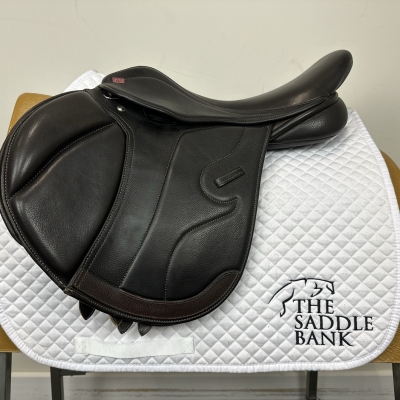Image of 17 inch GFS Monarch Cob Jump S666 Brown Adjustable