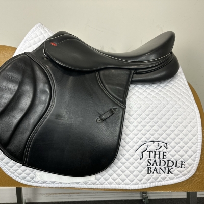 Image of 17.5 inch John Whitaker Overton Jump Black Adjustable