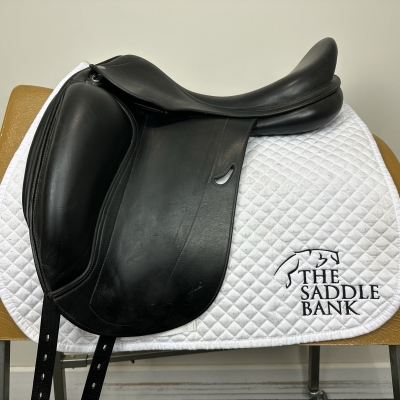 Image of 18 inch Equipe Emporio Dressage Black Extra Wide - Extra Extra Wide