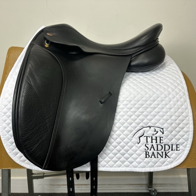 Image of 17.5 inch Kent and Masters Original High Wither Dressage HDR Black Adjustable