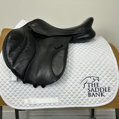 Image of 15.5 inch Kent and Masters S-Series Pony Jump MPJ Black Adjustable