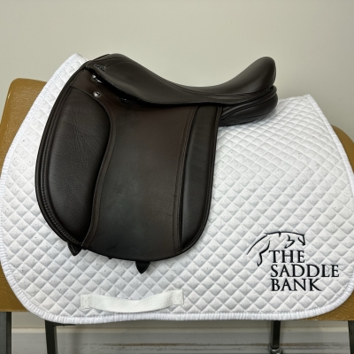 Image of 15 inch GFS Monarch Trophy Pony Show Leather S673 Brown Adjustable