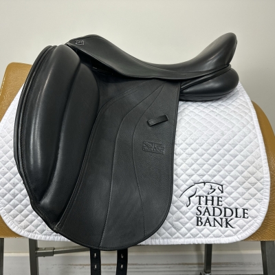 Image of 17.5 inch GFS Monarch Cob Dressage S656 Black Adjustable