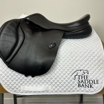 Image of 17.5 inch Ideal Technical and Traditional (T and T) Twinflap Jump Brown Adjustable