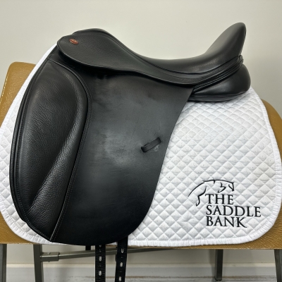 Image of 17.5 inch Kent and Masters S-Series High Wither Dressage Moveable Block HDM Black Adjustable