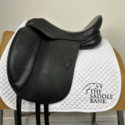 Image of 17.5 inch Ideal Suzannah Dressage Black Medium Wide