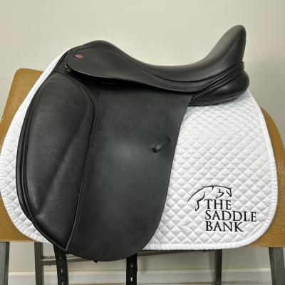 Image of 18 inch Kent and Masters S-Series Low Profile Dressage Moveable Block LDM Black Adjustable