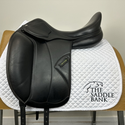 Image of 17.5 inch Amerigo Deep Seat Dressage Black Medium