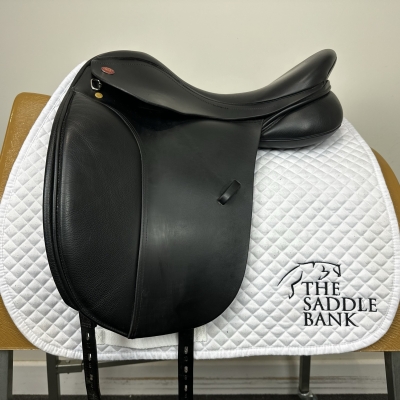 Image of 17 inch Kent and Masters Original High Wither Dressage HDR Black Adjustable
