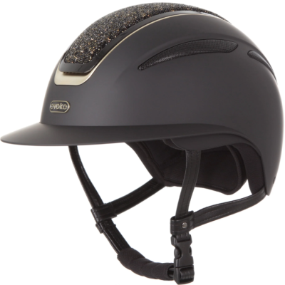 Image of Evoke Callisto Wide Peak Black Gold Crystal