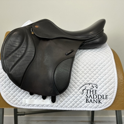 Image of 17.5 inch Kent and Masters S-Series Jump MJJ Brown Adjustable