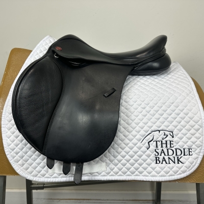 Image of 16 inch Kent and Masters Pony Club Long Leg MLL Black Adjustable
