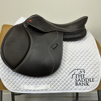 Image of 16.5 inch John Whitaker Rio Pony Adjustable Gullet Brown Adjustable