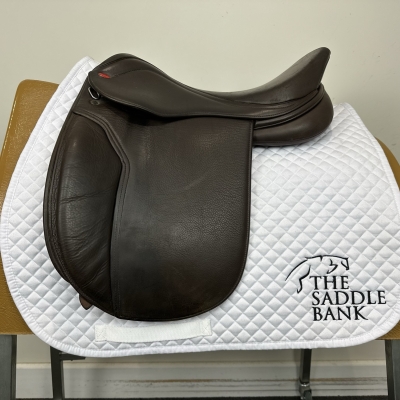 Image of 17 inch John Whitaker Hebden Show Hunter Brown Adjustable
