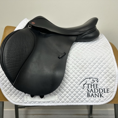 Image of 16.5 inch Kent and Masters Pony Club Long Leg MLL Black Adjustable