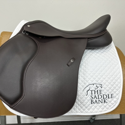 Image of 18 inch Wintec 500 Square Cantle SC AP All Purpose Brown Adjustable