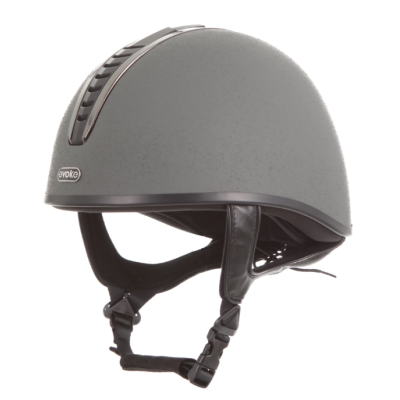 Image of Evoke Orion Jockey Skull Slate Black Gunmetal
