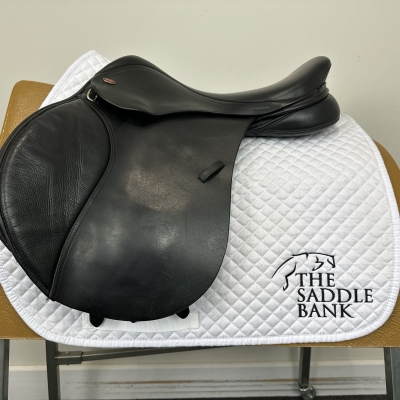 Image of 16.5 inch Kent and Masters Pony Club Long Leg MLL Black Adjustable