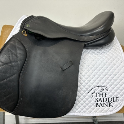 Image of 17.5 inch Ideal H & C Wide Seat GP Cut Black Wide