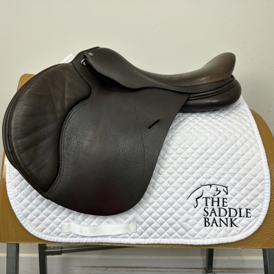 Image of 17 inch Cavaletti Collection Dual Flap Jump Brown Adjustable