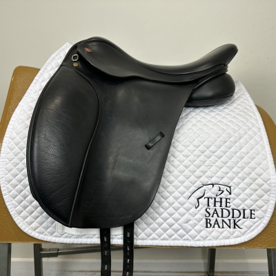 Image of 17 inch Kent and Masters Original Cob Dressage MDX Black Adjustable