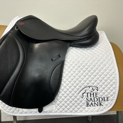 Image of 17 inch Kent and Masters S-Series Low Wither GP LWG Black Adjustable