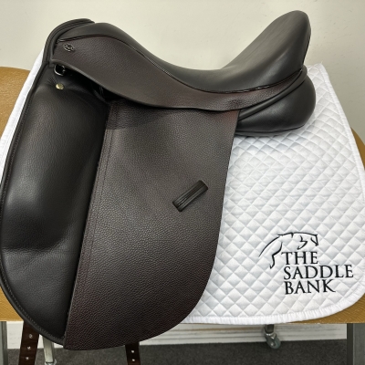 Image of 17 inch Ideal Suzannah Dressage Brown Medium Wide