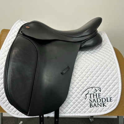 Image of 17 inch Kent and Masters Original Cob Dressage MDX Black Adjustable