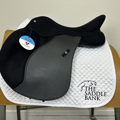 Image of 17 inch Wintec 2000 High Wither Square Cantle SC AP All Purpose Black Adjustable