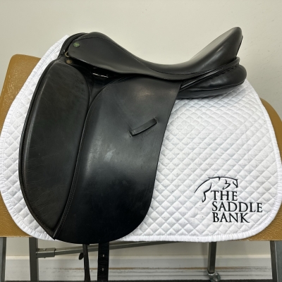 Image of 17.5 inch Ideal Jessica Dressage Black Wide