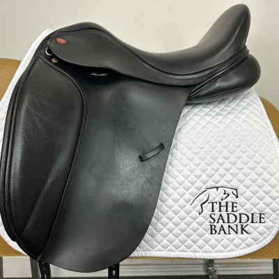 Image of 17.5 inch Kent and Masters S-Series High Wither Dressage Moveable Block HDM Black Adjustable