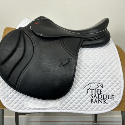 Image of 17.5 inch John Whitaker Overton Jump Black Adjustable