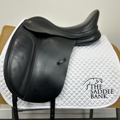 Image of 16.5 inch Kent and Masters S-Series Low Profile Dressage Moveable Block LDM Black Adjustable