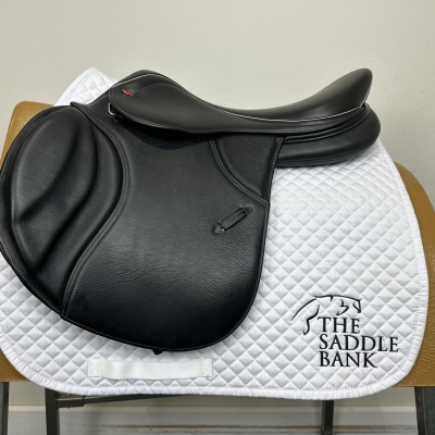 17.5 inch John Whitaker Overton Jump Black Adjustable Image of 17.5 inch John Whitaker Overton Jump Black Adjustable