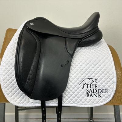 Image of 17 inch Thorowgood T8 Low Wither Dressage LDM Black Adjustable